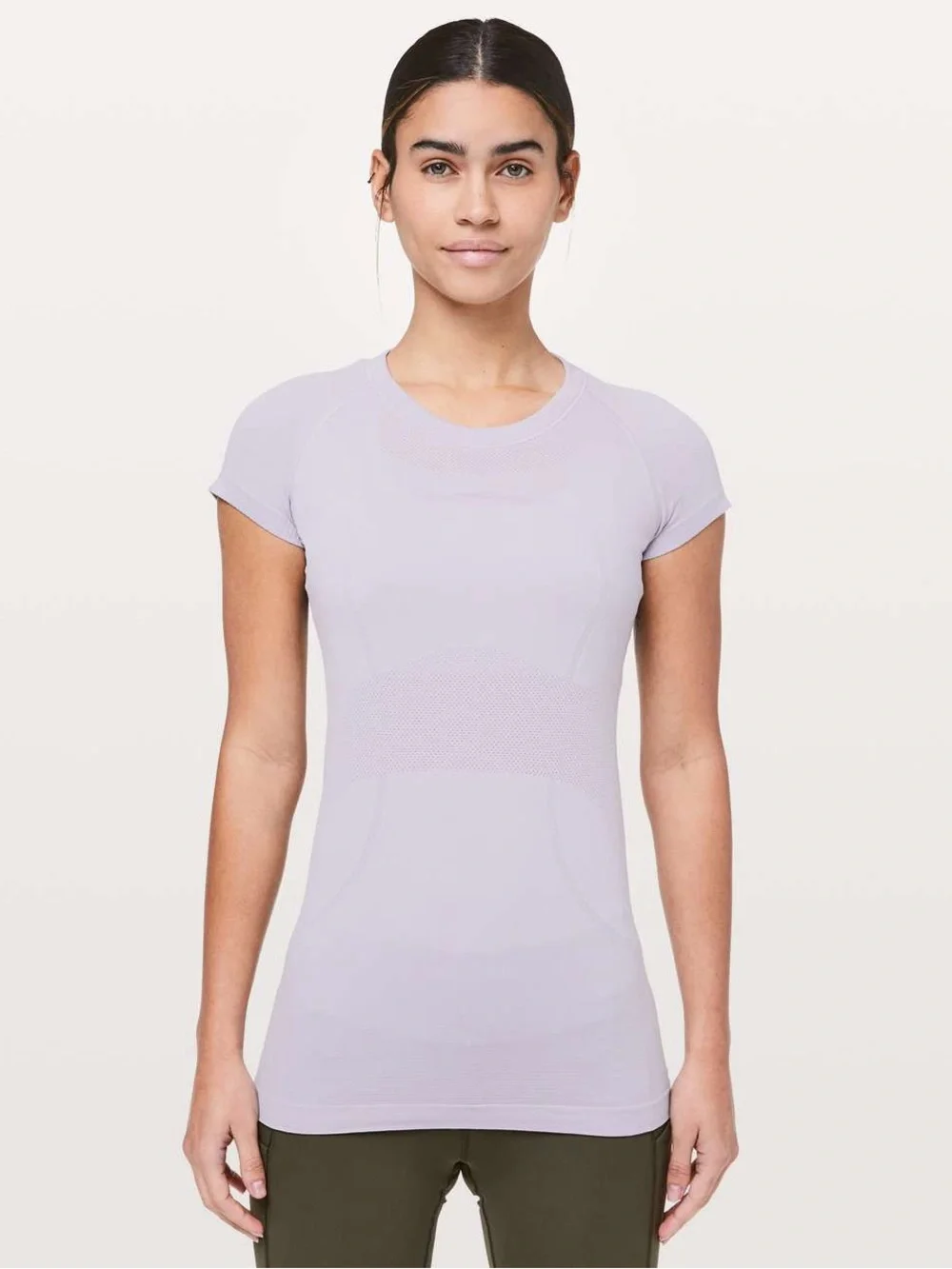 Lululemon Women's Swiftly Tech Short Sleeve Crew Lilac Size 8